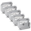 Aken 5 x Compatible M-K221 9 mm 0.35 Label Tape