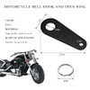 NYTKL Motorcycle Bell Hanger, Guardian Luck Riding Bell Hanger Mount