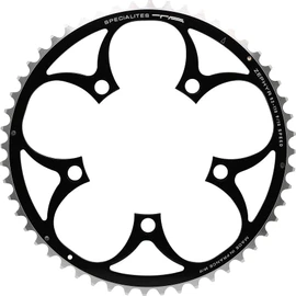 Spécialités TA Zephyr Compact 5-Arm 110pcd 9/10 Speed Chainring, Outer 50t, Black