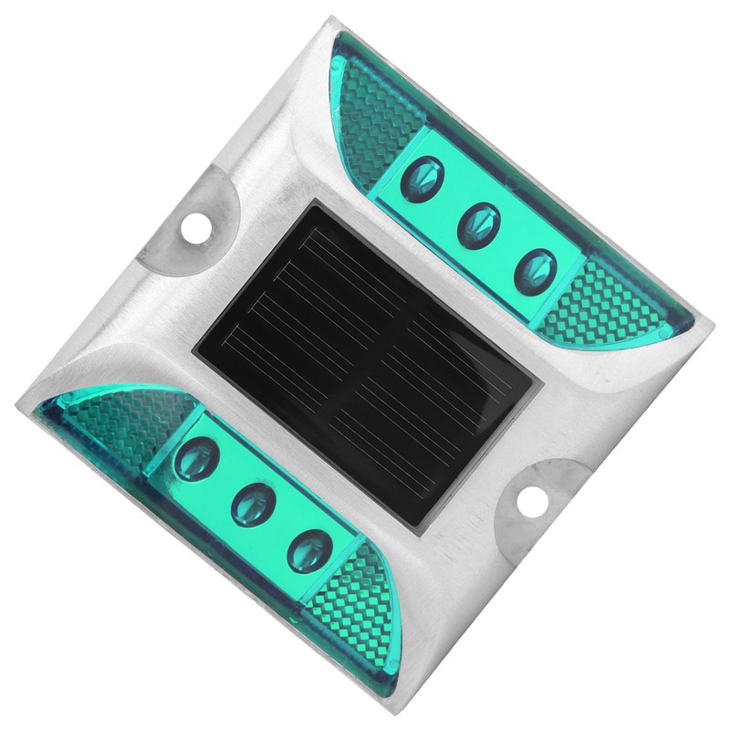 LED Solar Power Ground Marker Lights Waterproof Outdoor Driveway Road