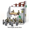 MOOXI WW2 Military War Building Block Set(671PCS). Military Building Block