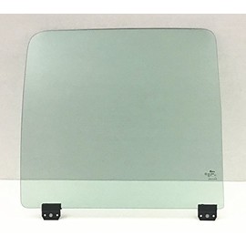 Driver Left Side Rear Door Window Door Glass Compatible with Ford F250 F350 F450 F550 F650 F750 4 Door Crew Cab 1999-2012 Models