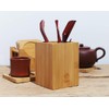 Takemi TM-PH1 Bamboo Pen Holder, Pen Stand, Caratory, Brush Stand,