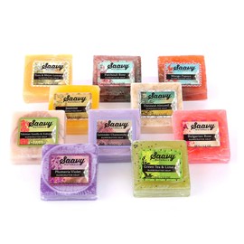 Saavy Naturals Artisan Soap Pack (10 Square Pack)