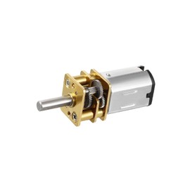 N20 Gear Motor High Torque Speed Reduction Motor 3mm Shaft Mini DC Motor Metal Gearwheel Micro Electric Motor for Robot Models, RC Cars, DIY Engine Toys (12V 3000RPM)
