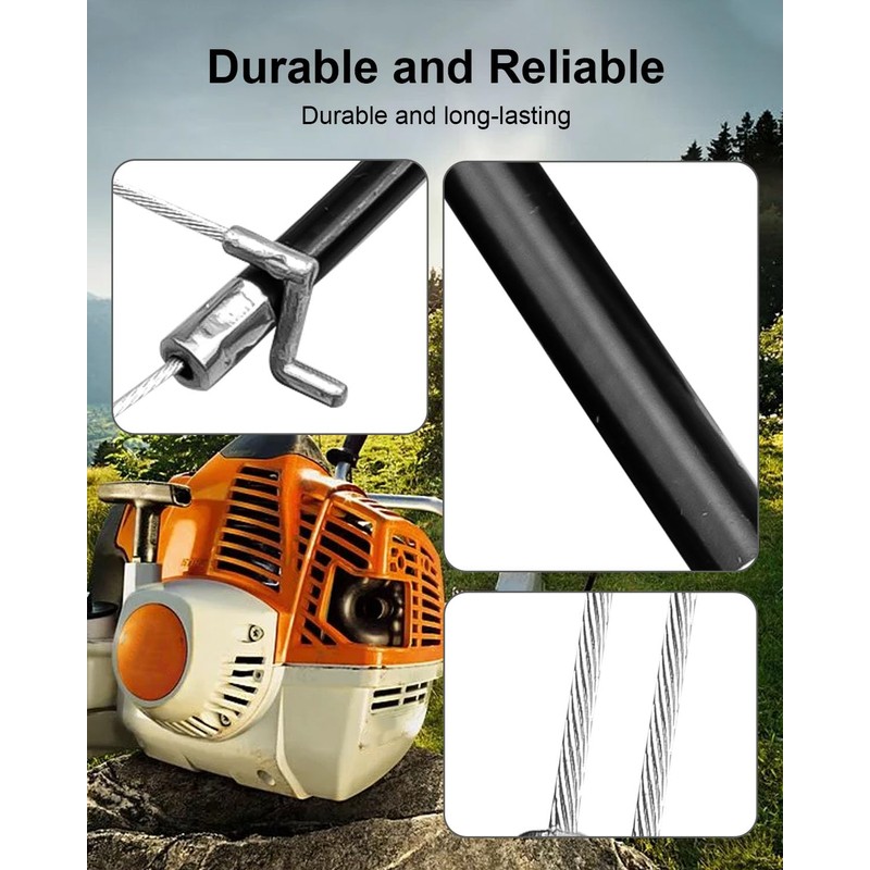 NTSUMI Throttle Cable Fit for Stihl HT70 FS85 HT75 FS75