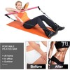 Pilates Bar Kit with Resistance Bands Portable 3-Section Pilates Bar