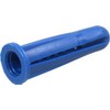 The Hillman Group 370345 Blue Conical Plastic Anchor, 14-16 X