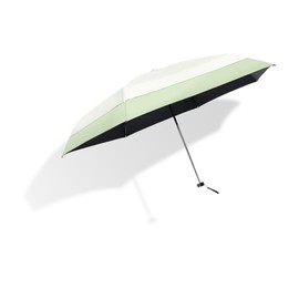 Dlin Parasol, UV Protection, Light Blocking, Folding, Folding Umbrella, Pocket Umbrella, 6.3 oz (180 g), Lightweight Umbrella, Bicolor Parasol, Rain Umbrella, Women's, Unisex, Rain or Shine, Ultra
