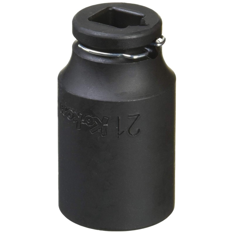 Koken 13301X-21 3/8 (9.5 mm) SQ. Impact Hexagonal Semi-Deep Socket