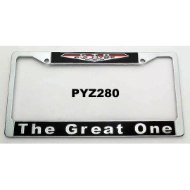 Max Performance 64-72 Pontiac GTO 'The Great One' 6.5L Litre License Plate Frame Bracket