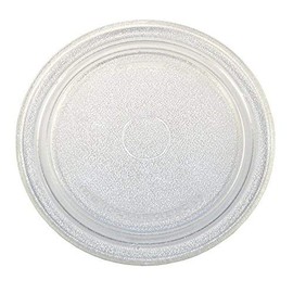 HQRP 10-3/4 inch Glass Turntable Tray fits Sharp R1F80W R1M50 R1M50A R200LW R201 R4180WA R4180Y R4180YA R4275 R4280 R4280A R2A47 R2A52B R2A54 R2A54 R2A82B Microwave Oven Cooking Plate + HQRP Coaster