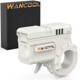 Decompression Fidget Toy for Adults & Boys, ASMR 3D-Print Stress Relief Toy Press Push Rotation Simulation Toy with Multiple Playing Ways Gift for Husband & Man, (White)