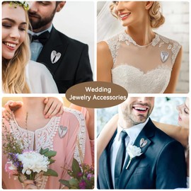 Angel Wings Brooch,4Pcs Crystal Angel Wings Brooch Pin,Angel Pins Fashion Brooch Diamond Metal Brooch Pins Cute Fashion Lapel Pin Coat Badges Pendants Jewelry Accessory