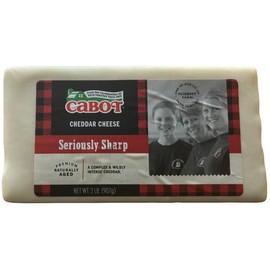 Cabot Seriously Sharp Cheddar Cheese 2 Lbs