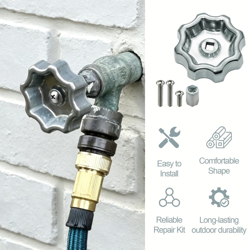 Outdoor Faucet Handle Compatible with Danco 10006 Hose Faucet, Water