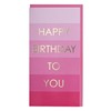 Widdle Gifts Happy Birthday Money Wallet with Gold Foil Wording