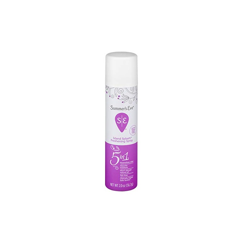 Summer's Eve Freshening Spray, Island Splash, pH Balanced, Dermatologist &