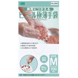 Okamoto Vinyl Ultra Thin Gloves, Medium, 100 Count