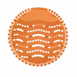 Urinal Screens Deodorizer, Anti-Splash Urinal Screens Cakes for Toilets in Bathroom Office Stadiums Schools Hotels（30Packs Orange）