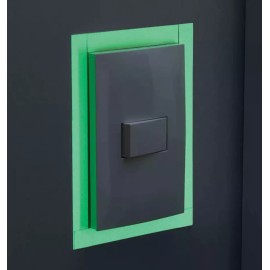 Betterware 2 Cinta Adhesiva Fluorescente Luminosa Fosforescente 3 Metro