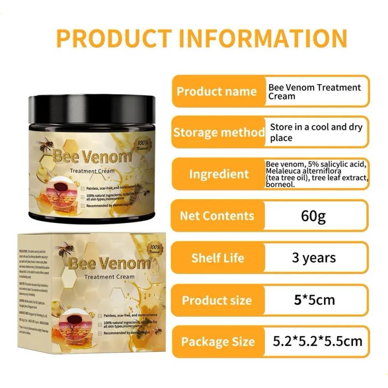 Crema De Tratamiento Para La Piel 3bee B.