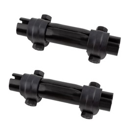 BOXI 2pcs Front Tie Rod Adjustment Sleeve Fit for Toyota 4Runner 1986-1995 / for Toyota Pickup 1986-1995/ for Toyota Pickup 1979-1985 RWD/for Toyota T100 1993-1998 4WD | ES2369