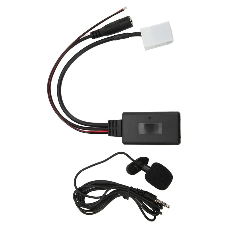 Qiilu Bluetooth Aux Audio Cable Adapter, 12-Pin Car Radio RD4