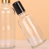 LJJCSFF 100ml Big Roller Ball Bottle Clear Glass Roller Bottles