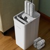 JOYMOOP Mop and Bucket Set with Wringer, Flat Mops for