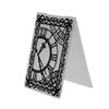 arriettycraft Clock Background 3D Pattern Plastic Embossing Folder for Scrapbook