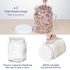 2 Pack Large Mason Jars, 74 oz Wide Mouth Glass