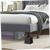 Ciieeo 4pcs Furniture Riser Blocks for Bed Frame Table Elevation