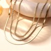 MILACOLATO Gold Necklaces for Women Girls 14K Gold Plated Necklaces
