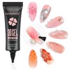 Luckyfairy 3D Gel Nail Art: 4 in 1 No Wipe