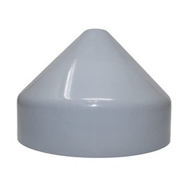 JSP Manufacturing Grey Cone Dock Piling Cap/Piling Cover from 8" to 10" (8 inch)