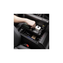 para Toyota RAV4 2026, 3 piezas, bandeja organizadora de consola central de doble capa, caja de almacenamiento de reposabrazos ABS, fácil de recoger e instalar, accesorios interiores