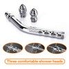 Shower with 3 Shower Heads and 59 Inch Shower Hose,
