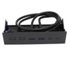 TXD167 5.25 Inch Front Panel USB Hub Dual Port 5Gbps