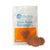 Tru Colour - Spot Bandages, Flexible Fabric Adhesive Bandages, Brown