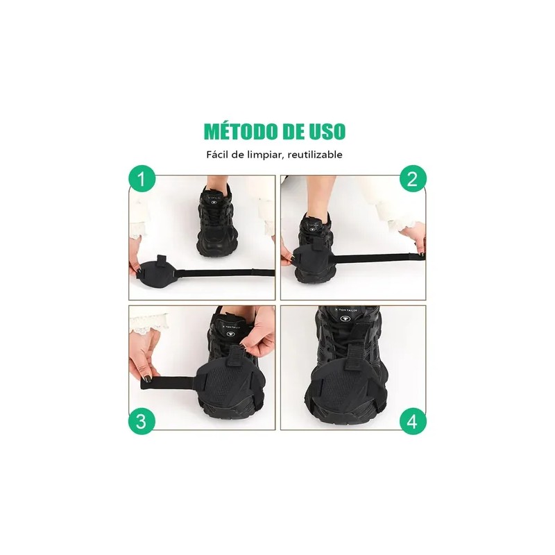 Protector De Calzado Moto Cubre Tenis Funda Zapato Universal