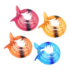 IWOWHERO 4pcs Hair Clamps for Women Stylish Spiral Clips Hair Accessories for Thick and Fine for Daily Use and Special Occasions