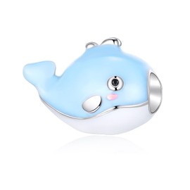 Symretie 925 Sterling Silver Charms and Pendants for Women’s Bracelets, Necklaces, Gifts, Turtle Ocean Charm, Silver