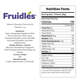 Happy Easter Chocolate Variety Pack, Smooth & Creamy Milk Chocolate Party Bag Fillers, Individually Wrapped in Easter Shapes & Design Foils, Kosher Certified Dairy (10 Pounds (Bulk))