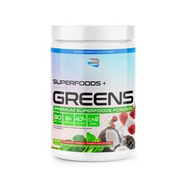 Believe Supplements Believe Supplements Superfoods+Greens - Superfood Blend | Boost Energy, Immunity, and Digestion | Rich in Antioxidants & Essential Nutrients! (30 servings, Strawberry Coconut)