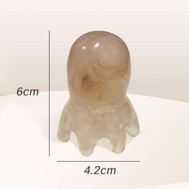 NIIIYTYB 2Pcs Head Massage Tool Scalp Massage Tools Hair Comb Scalp Scraper Tool Chinese Head Spa Tools for Deep Relaxation Head Massager Tool Scalp Tool Full Body 8 Legged Acupressure Massager