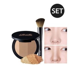 Lir Half Club/(Brush) Triple Shading 9.5g/3-color shade makeup / 리르 (브러쉬 ) 트리플 쉐딩 9.5g  3색 음영메이크업