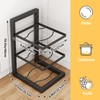 3-Tier Cookware Rack – 16.5 Inches High, Ideal for Cast