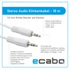 ecabo 10017 Stereo Audio Jack Cable 3.5 mm Jack Male