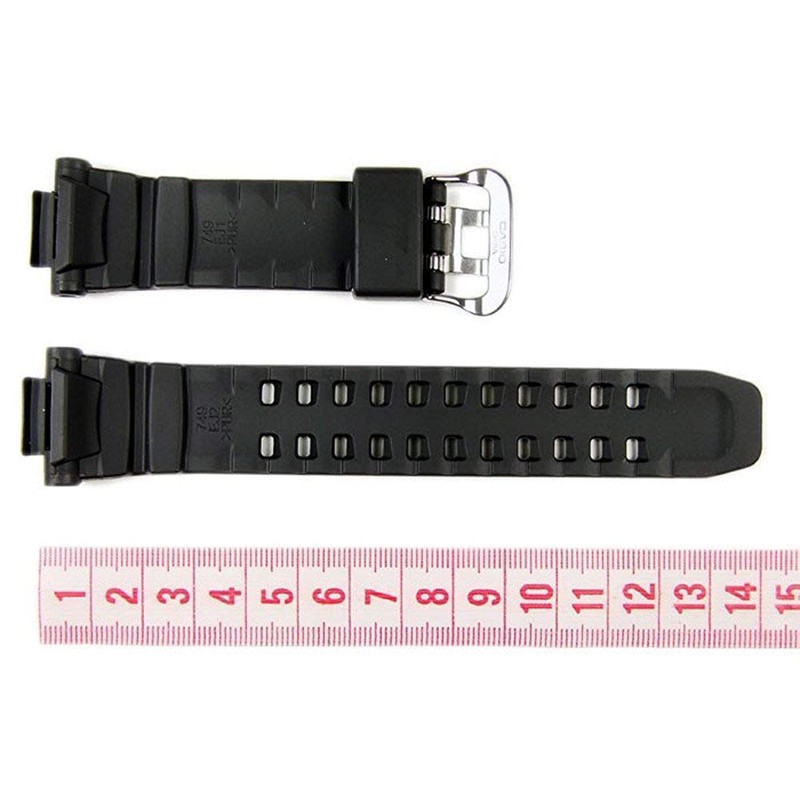 Casio Bands 10287236 Wrist Watch, Schwarz, Strap